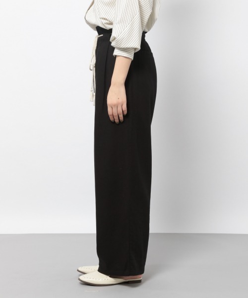 PAGEBOY（ページボーイ）の「フレンチリネンロープベルトパンツ（その他パンツ・レディース・ブラック/オフホワイト/カーキ/グレイッシュベージュ・FREE）」の17枚目の写真