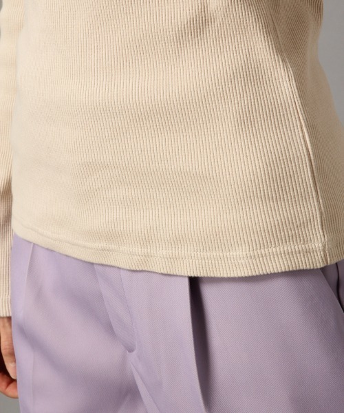 LOWRYS FARM（ローリーズファーム）の「ヘンケイリブタイトＬＳ　861679（Tシャツ/カットソー・レディース・チャコールグレー/ブラウン/ブルー/グリーン/アイボリー・MEDIUM/LARGE）」の15枚目の写真