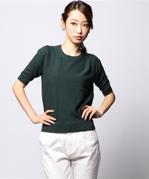ROSE BUD | LK-14214 C/N S/S P/O(ニット/セーター)