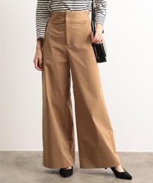 SALON adam et rope' | コットンライクポリエステルワイドパンツ(その他パンツ)