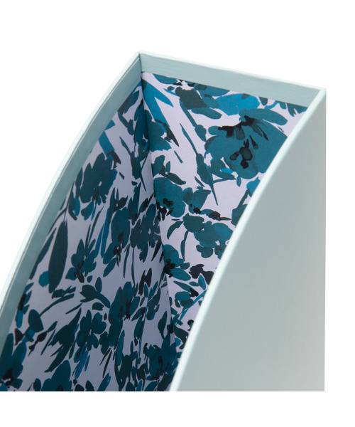 Francfranc（フランフラン）の「フロレシア マガジンホルダー ブルー（ステーショナリー）」 WEAR