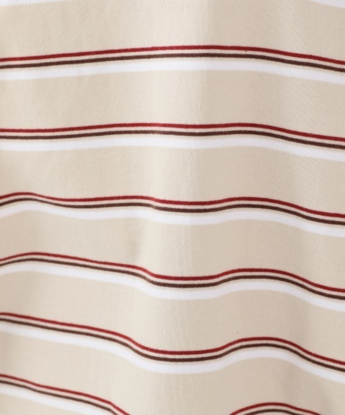 LOWRYS FARM（ローリーズファーム）の「ＢＩＧチュニックＴＥＥ　878545（Tシャツ/カットソー・レディース・チャコールグレー/ブラック/ベージュ/オフホワイト/ブルー・FREE）」の9枚目の写真