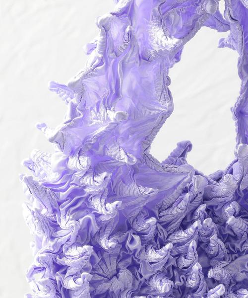 BUNZABURO（ブンザブロウ）の「BUNZABURObaiShibori BAG（エコバッグ/サブバッグ・レディース・ライトピンク/ライトブルー/ライラック/イエロー/オレンジ/ケリー/シルバー/オフホワイト/ダークブラウン/ピンク・FREE）」の14枚目の写真