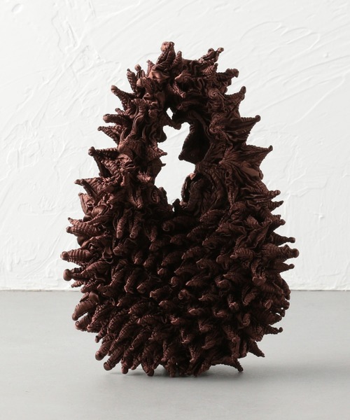 BUNZABURO（ブンザブロウ）の「BUNZABURObaiShibori BAG（エコバッグ/サブバッグ・レディース・ライトピンク/ライトブルー/ライラック/イエロー/オレンジ/ケリー/シルバー/オフホワイト/ダークブラウン/ピンク・FREE）」の3枚目の写真