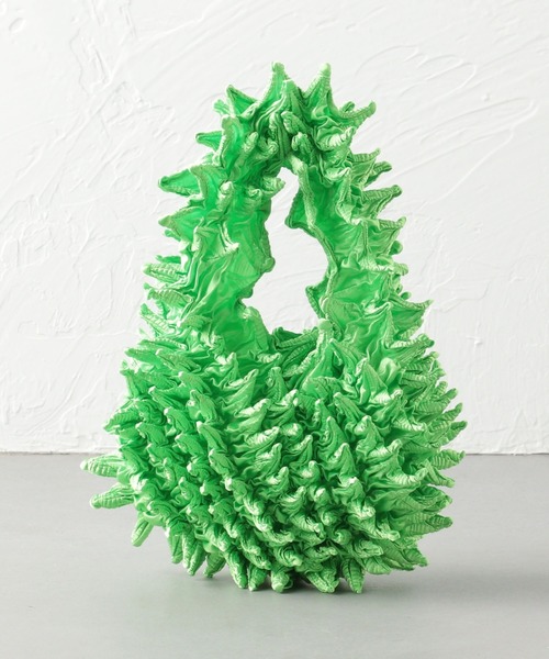 BUNZABURO（ブンザブロウ）の「BUNZABURObaiShibori BAG（エコバッグ/サブバッグ・レディース・ライトピンク/ライトブルー/ライラック/イエロー/オレンジ/ケリー/シルバー/オフホワイト/ダークブラウン/ピンク・FREE）」の4枚目の写真