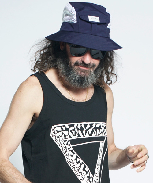 ALDIES(アールディーズ)の「Sports Hat / スポーツハット(ハット・メンズ・ネイビー/ブラック/マルチ・FREE)」の5枚目の写真