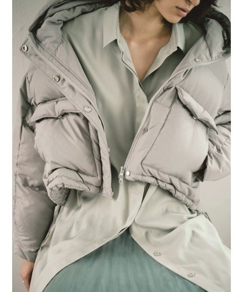 SNIDEL(スナイデル)の「サテンロングシャツ(シャツ/ブラウス SNIDEL(スナイデル)の「サテンロングシャツ(シャツ/ブラウス