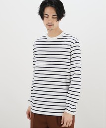 417 EDIFICE | 30/2 ボーダーロングスリーブ(Tシャツ/カットソー)