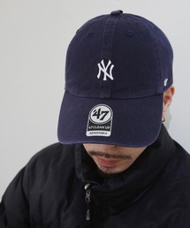 '47 | 【 47Brand / フォーティーセブンブランド 】'47 CLEAN UP MLB ミニロゴ刺繍 アジャスタブル キャップ(キャップ)