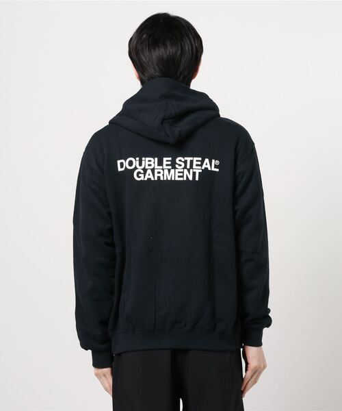 DOUBLE STEAL（ダブルスティール）の「Namerogo Zip Parker（スウェット・メンズ・ブラック/トップグレー/バーガンディー・M/L/XL）」の2枚目の写真