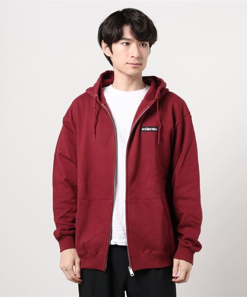 DOUBLE STEAL（ダブルスティール）の「Namerogo Zip Parker（スウェット・メンズ・ブラック/トップグレー/バーガンディー・M/L/XL）」の22枚目の写真