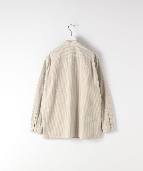 Steven Alan(スティーブンアラン)の「<Steven Alan> 40 CMPT SINGLE NEEDLE BOX SHIRT-BOLD/シャツ(シャツ/ブラウス・メンズ・ベージュ/ネイビー・LARGE/SMALL/X-LARGE/MEDIUM)」の19枚目の写真