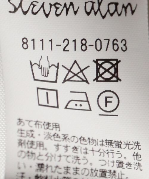 Steven Alan(スティーブンアラン)の「<Steven Alan> 40 CMPT SINGLE NEEDLE BOX SHIRT-BOLD/シャツ(シャツ/ブラウス・メンズ・ベージュ/ネイビー・LARGE/SMALL/X-LARGE/MEDIUM)」の8枚目の写真