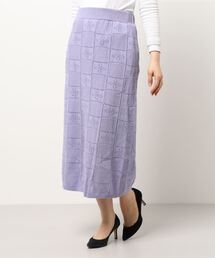 JUGLANS（ユグランス）の「☆ 透かし編み ロングスカート（スカート）」