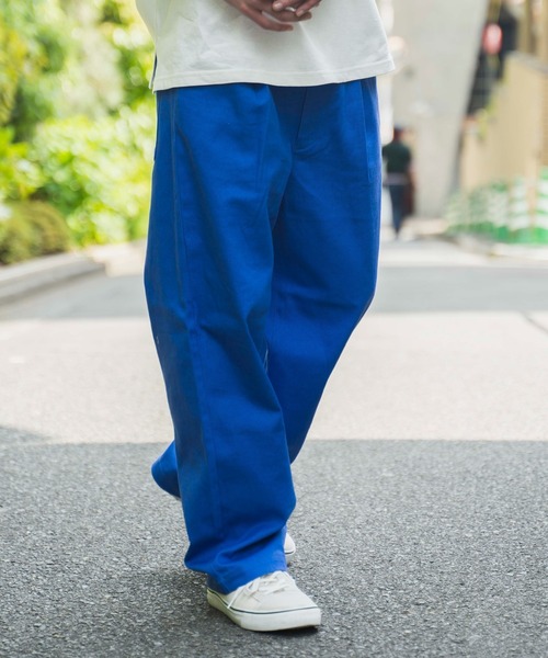 WEGO（ウィゴー）の「WEGO/【セットアップ対応商品】SKATERSパンツ（チノパンツ・レディース・ブラック/ブルー/ダークグリーン/キナリ/ブラウン/グリーン/オフホワイト/サックスブルー/ブラウン系その他/ブルー系その他/グリーン系その他/その他1/その他2/その他3/レッド/イエロー/オレンジ/ベージュ/その他4/ネイビー/ワイン・SMALL/MEDIUM/LARGE）」の13枚目の写真