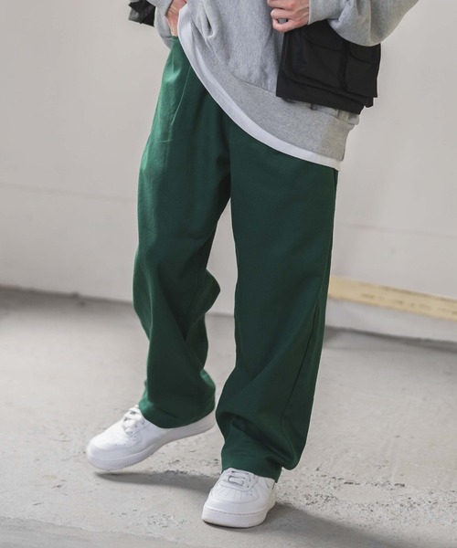 WEGO（ウィゴー）の「WEGO/【セットアップ対応商品】SKATERSパンツ（チノパンツ・レディース・ブラック/ブルー/ダークグリーン/キナリ/ブラウン/グリーン/オフホワイト/サックスブルー/ブラウン系その他/ブルー系その他/グリーン系その他/その他1/その他2/その他3/レッド/イエロー/オレンジ/ベージュ/その他4/ネイビー/ワイン・SMALL/MEDIUM/LARGE）」の8枚目の写真