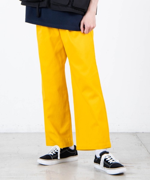 WEGO（ウィゴー）の「WEGO/【セットアップ対応商品】SKATERSパンツ（チノパンツ・レディース・ブラック/ブルー/ダークグリーン/キナリ/ブラウン/グリーン/オフホワイト/サックスブルー/ブラウン系その他/ブルー系その他/グリーン系その他/その他1/その他2/その他3/レッド/イエロー/オレンジ/ベージュ/その他4/ネイビー/ワイン・SMALL/MEDIUM/LARGE）」の22枚目の写真