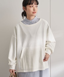 earth music&ecology | ミニウラケパイルボートチュニック ＊(Tシャツ/カットソー)