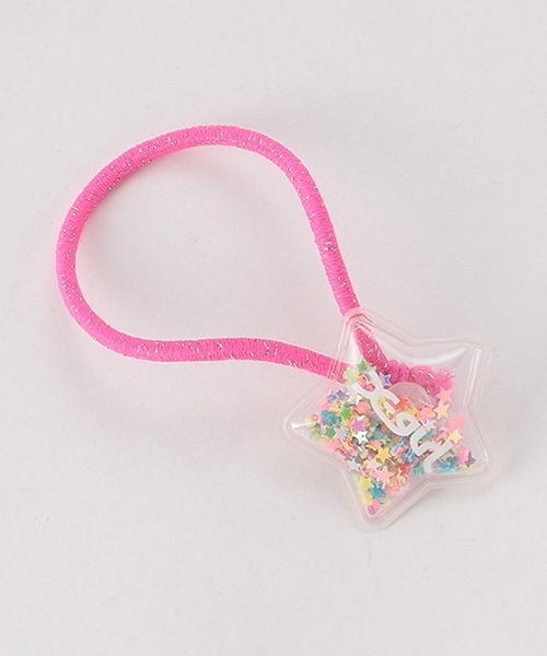 Stages エックスガールステージス のファッション ヘアゴム X Girl クリアカラフルスターヘアポニー ヘアゴム X Girl セール