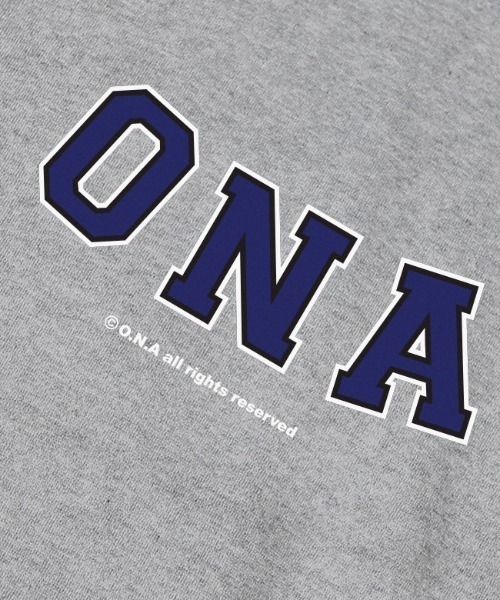 ONA（オーエヌエー）の「『ONA/オーエヌエー』2ND ONA LOGO PRINTING HOODIE/ユニセックス ロゴプリント フーディー（パーカー・メンズ・ブラック/グレー/アイボリー・FREE）」の15枚目の写真