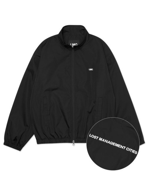 LMCの「【LMC】IDEAL TRACK JACKET / アイディール ナイロン トラック ジャケット(ナイロンジャケット・メンズ・グレー/ブラック/クリーム・SMALL/LARGE/MEDIUM)」の2枚目の写真
