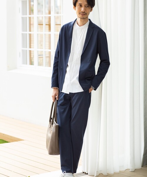 THE SHOP TK （ザ ショップ ティーケー ）の「◆SMART MOVE テーパードパンツ（その他パンツ・メンズ・グレー系/ブラウン系その他2/ネイビー系/グレー系1/ネイビー系1/グレー系4・01/02/03/04/05）」の13枚目の写真