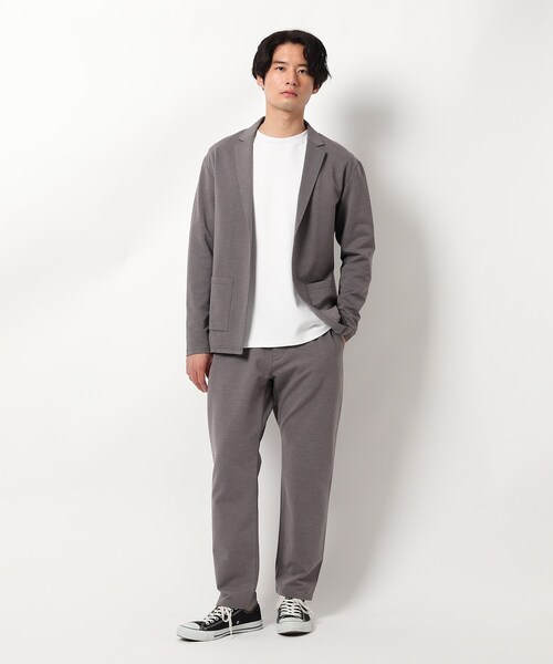 THE SHOP TK （ザ ショップ ティーケー ）の「◆SMART MOVE テーパードパンツ（その他パンツ・メンズ・グレー系/ブラウン系その他2/ネイビー系/グレー系1/ネイビー系1/グレー系4・01/02/03/04/05）」の7枚目の写真