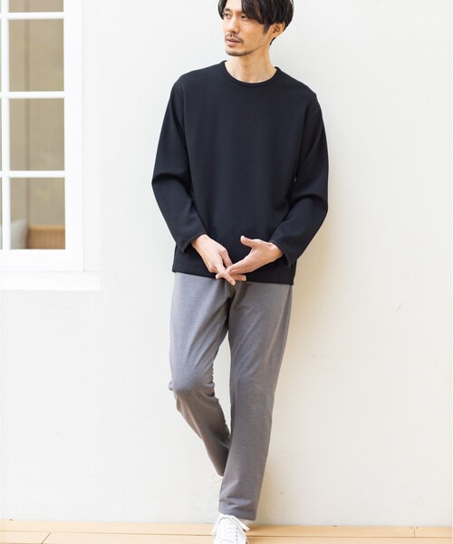 THE SHOP TK （ザ ショップ ティーケー ）の「◆SMART MOVE テーパードパンツ（その他パンツ・メンズ・グレー系/ブラウン系その他2/ネイビー系/グレー系1/ネイビー系1/グレー系4・01/02/03/04/05）」の14枚目の写真