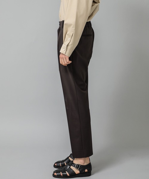 city（シティ）の「スーパーテーパードパンツ/SUPER TAPERED PANTS（スラックス・メンズ・ブラック/グレイッシュベージュ/ブラウン・3/2/1）」の15枚目の写真