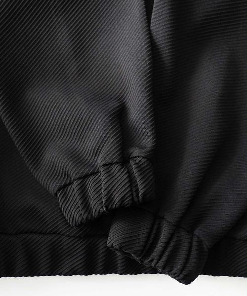 SHAREEF（シャリーフ）の「RIDGE TWILL SEPARATE SLEEVE PO（Tシャツ/カットソー・メンズ・ブラック/ラベンダー/ホワイト・1/3/2）」の15枚目の写真