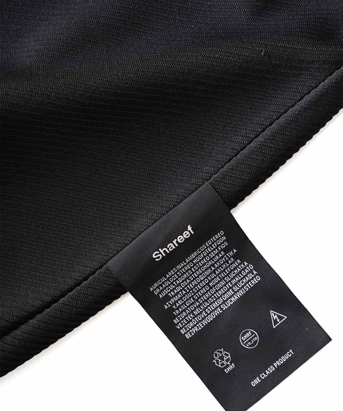 SHAREEF（シャリーフ）の「RIDGE TWILL SEPARATE SLEEVE PO（Tシャツ/カットソー・メンズ・ブラック/ラベンダー/ホワイト・1/3/2）」の6枚目の写真