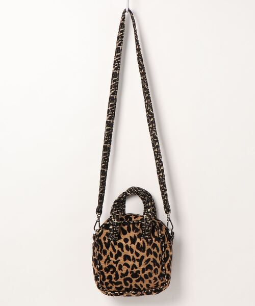 mystic(ミスティック)の「BINDU ChenilleJacquard MiniShoulderPochette(トートバッグ・レディース・キャメル/ベージュ・ONE SIZE)」の1枚目の写真