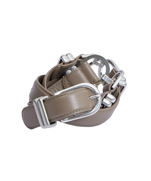 Ameri（アメリ）の「TSUNAGI LEATHER BELT（ベルト）」 - WEAR 