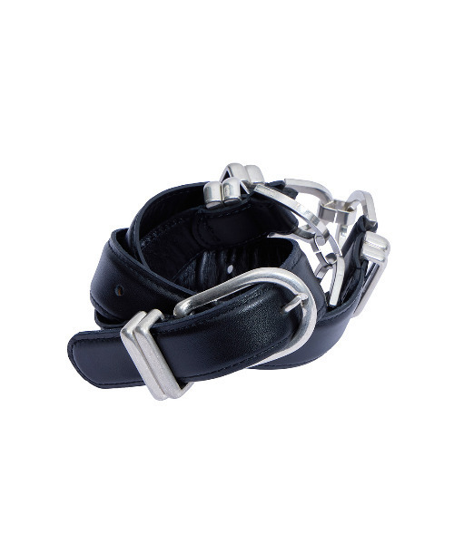 Ameri（アメリ）の「TSUNAGI LEATHER BELT（ベルト）」 - WEAR 
