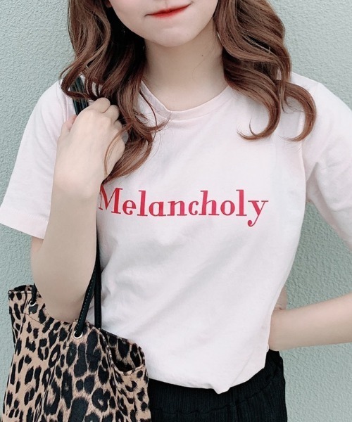 EPIMI E'PIMMY（エピミエピミー）の「アソートカラフルTシャツ（Tシャツ/カットソー・レディース・ブラック/オフホワイト/ブルー/クリーム/ラベンダー/ピンクベージュ・MEDIUM）」の6枚目の写真