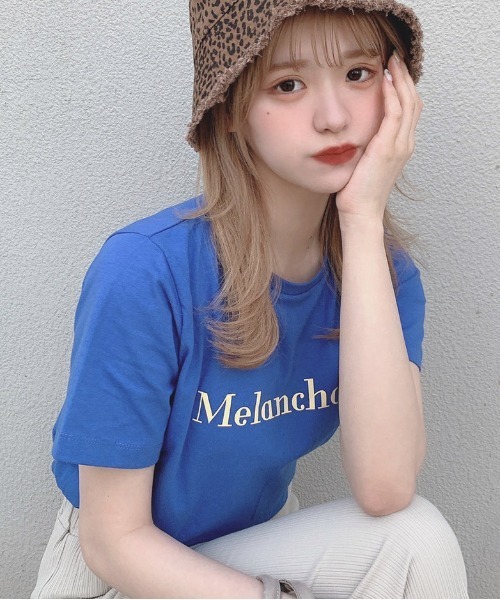 EPIMI E'PIMMY（エピミエピミー）の「アソートカラフルTシャツ（Tシャツ/カットソー・レディース・ブラック/オフホワイト/ブルー/クリーム/ラベンダー/ピンクベージュ・MEDIUM）」の13枚目の写真