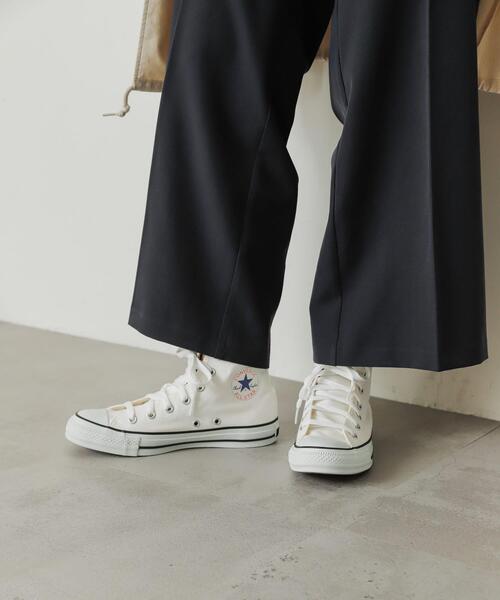 SENSE OF PLACE by URBAN RESEARCH（センスオブプレイスバイアーバンリサーチ）の「CONVERSE　ALLSTARCOLORS HI（スニーカー・レディース・ホワイト/ベージュ・23.5/24.5）」の5枚目の写真
