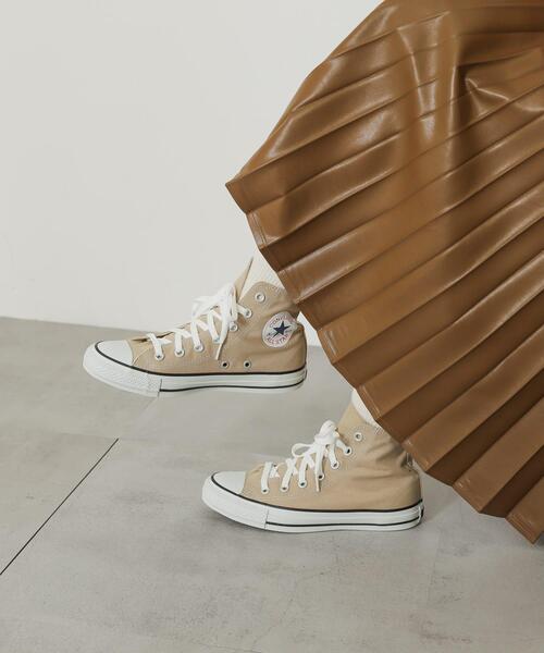 SENSE OF PLACE by URBAN RESEARCH（センスオブプレイスバイアーバンリサーチ）の「CONVERSE　ALLSTARCOLORS HI（スニーカー・レディース・ホワイト/ベージュ・23.5/24.5）」の9枚目の写真