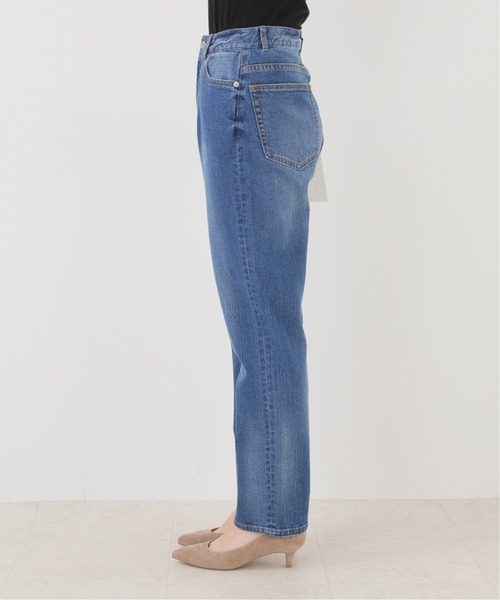 SLOBE IENA（スローブイエナ）の「LE DENIM ストレートデニムパンツ【洗濯機使用可能】◆（デニムパンツ・レディース・ブルー系その他/ネイビー・40/36/38）」の15枚目の写真