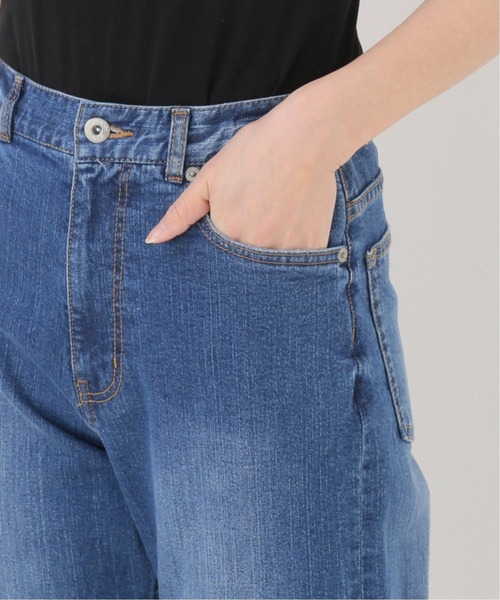 SLOBE IENA（スローブイエナ）の「LE DENIM ストレートデニムパンツ【洗濯機使用可能】◆（デニムパンツ・レディース・ブルー系その他/ネイビー・40/36/38）」の20枚目の写真