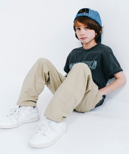 NAUTICA（ノーティカ）の「【NAUTICA/ノーティカ】ロゴ刺繍CAP（キャップ・キッズ・ブラック/ベージュ/ネイビー・S/M）」の4枚目の写真