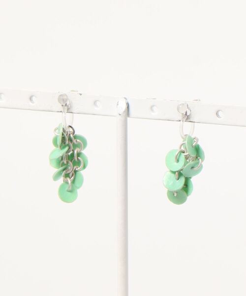 tone（トーン）の「【PAPER ART WORKS】dots（イヤリング・レディース・ミント・FREE）」の2枚目の写真