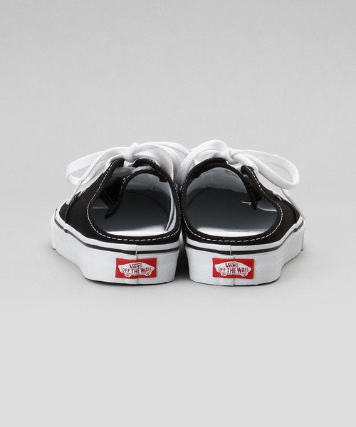 VANS(バンズ)の「VANS ヴァンズ AUTHENTIC MULE オーセンンティック ミュールスニーカー(スニーカー・レディース・ブラック/グレー・23.0cm/24.0cm/25.0cm)」の6枚目の写真
