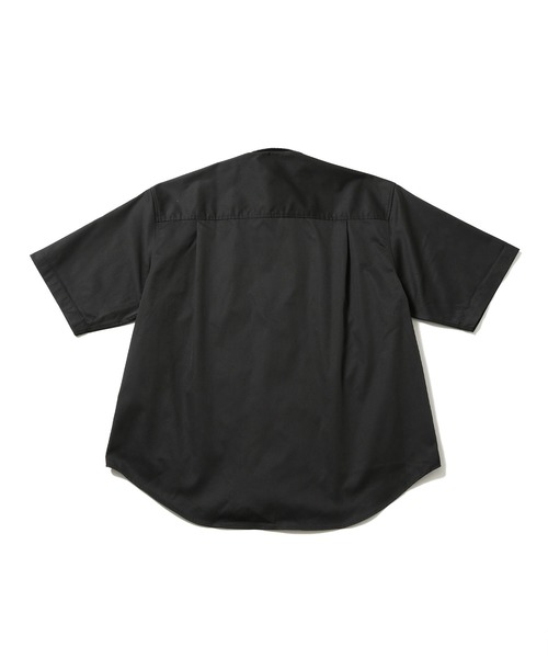 Dickies（ディッキーズ）の「Dickies別注　スクエアビッグシャツ（シャツ/ブラウス・メンズ・グリーン系その他/ブラック/ベージュ・M/L）」の7枚目の写真