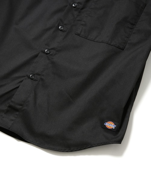 Dickies（ディッキーズ）の「Dickies別注　スクエアビッグシャツ（シャツ/ブラウス・メンズ・グリーン系その他/ブラック/ベージュ・M/L）」の8枚目の写真