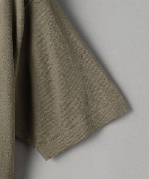 BEAUTY&YOUTH UNITED ARROWS（ビューティーアンドユースユナイテッドアローズ）の「BY ガスコットン レイヤード ニット Tシャツ（ニット/セーター・メンズ・オリーブ/ネイビー/ライトグレー・MEDIUM/X-LARGE/LARGE/SMALL）」の16枚目の写真