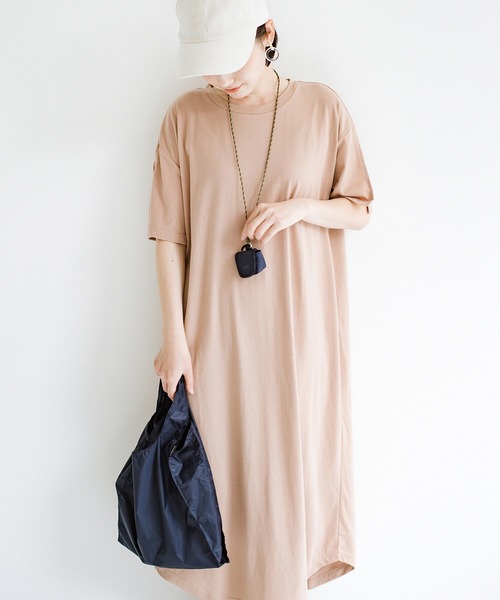 anello（アネロ）の「anello(R) CHICCO　サイズも機能も毎日使いにぴったり！たたまず持ち運べるショッピングバッグ（エコバッグ/サブバッグ・レディース・ネイビー/オリーブ/ラベンダー・ONE SIZE）」の4枚目の写真