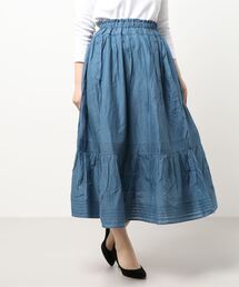 Samansa Mos2 | ギャザーティアードスカート(スカート)