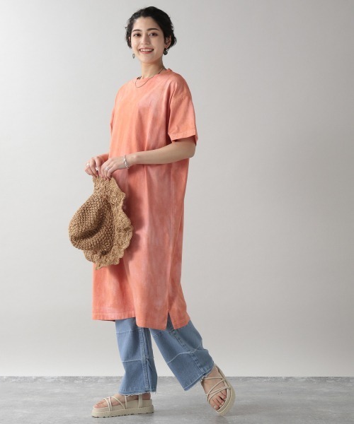 セール タイダイ柄コットンワンピース 9492 ワンピース Rageblue レイジブルー のファッション通販 Zozotown