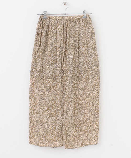 ITEMS URBANRESEARCH（アイテムズ アーバンリサーチ）の「柄プリーツパンツ（その他パンツ・レディース・ベージュ/ベージュ系その他/ブラック・FREE）」の8枚目の写真